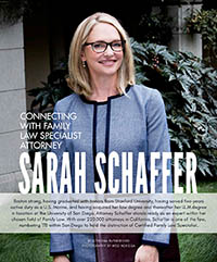 San Diego Family Attorney, Sarah T. Schaffer, Esq